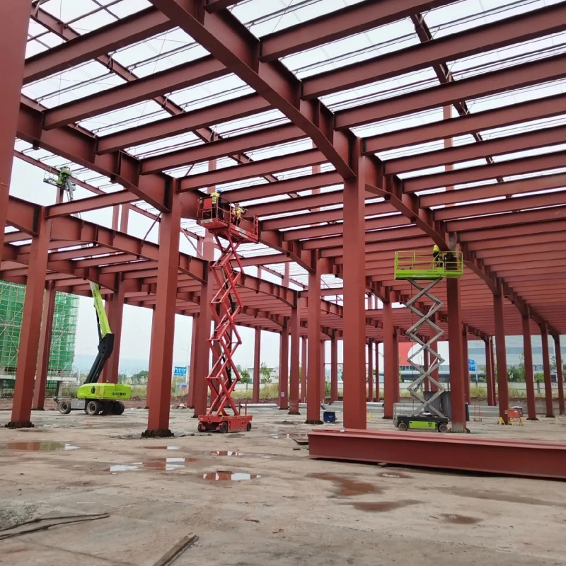 Thermal Insulated PU Panel Cold Storage Steel Structure Warehouse Building