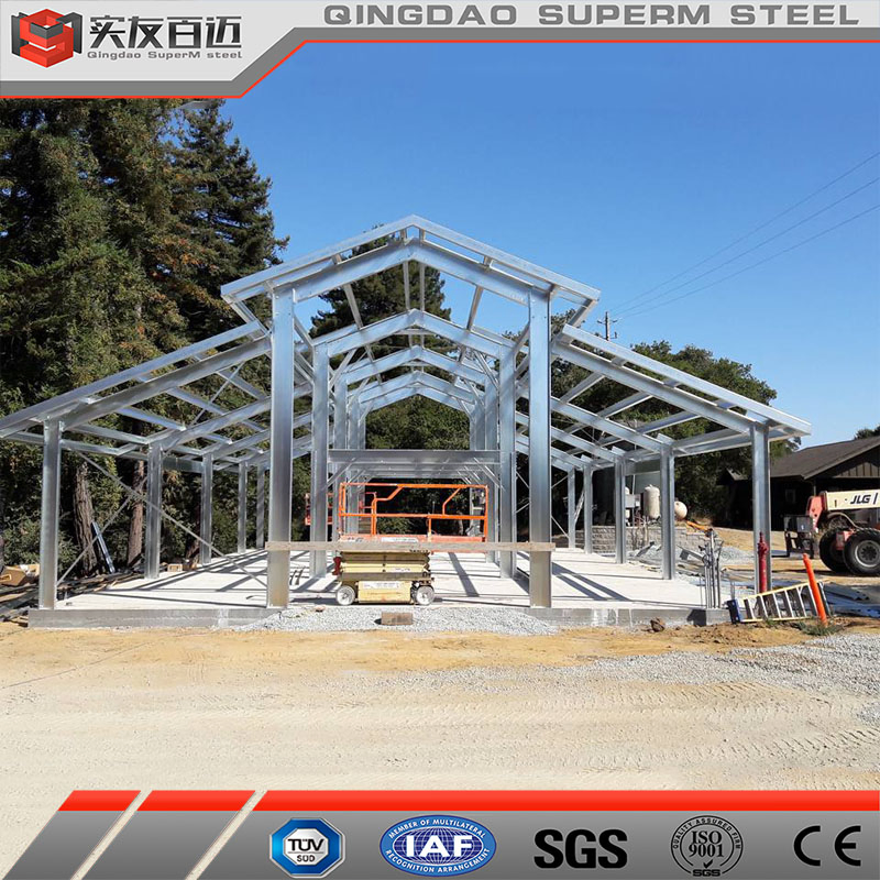Prefab Building Agricultural Building Light Steel Structure Frame Storage Warehouse Sheds Barndominium Kits