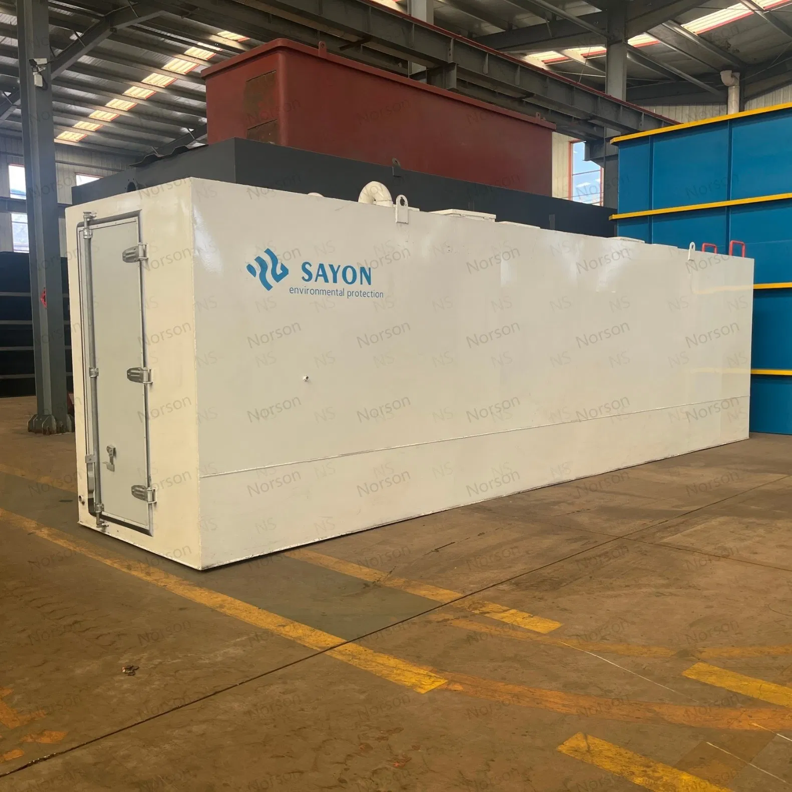 Heavy Duty Slaughterhouse Wastewater Treatment Plant for Livestock Operations