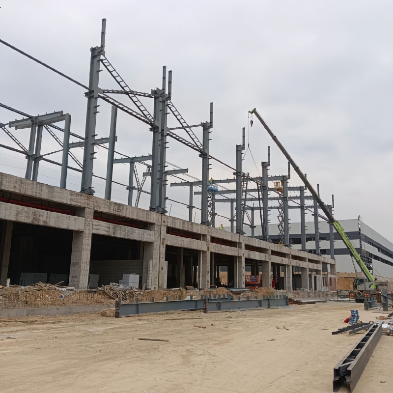 Pre Engineered Peb Metal Frame Industrial Steel Structure Factory Building