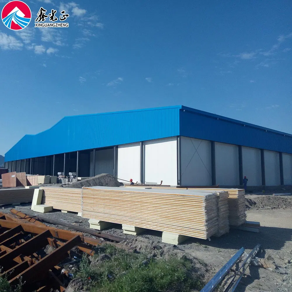 Prefabricated Steel Structure Factory Building Used as Cold Storage