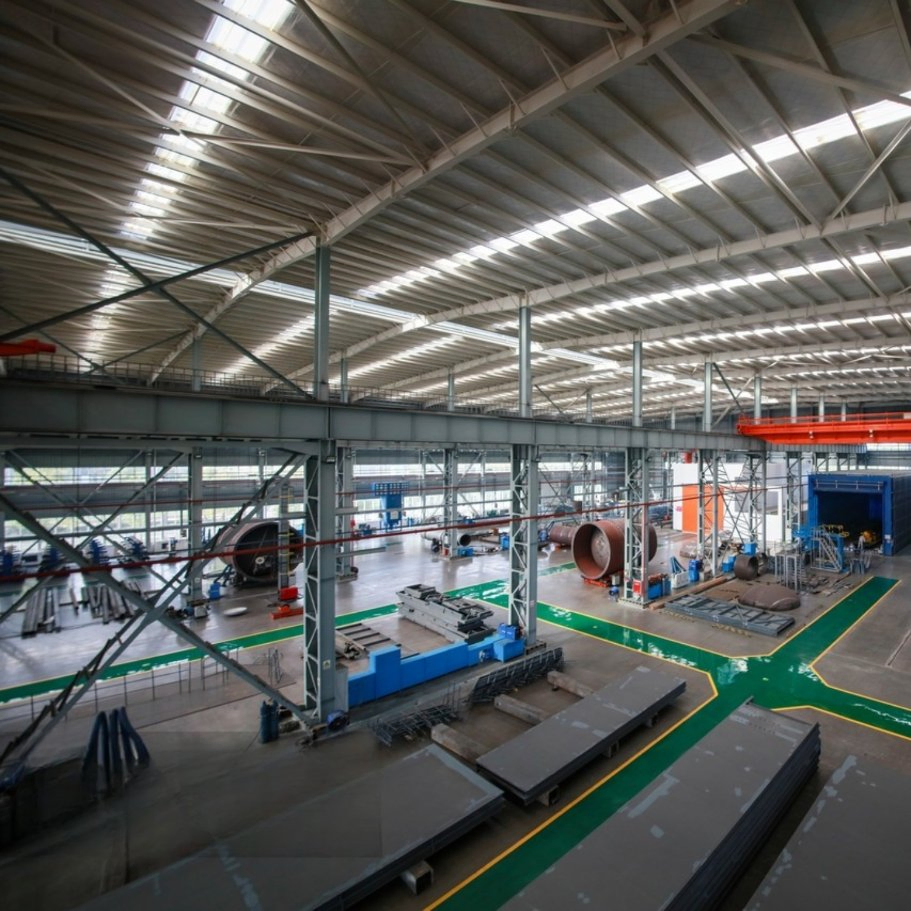 Prefabricated Lightweight Steel Frame Factory Steel Structure Processing Plant