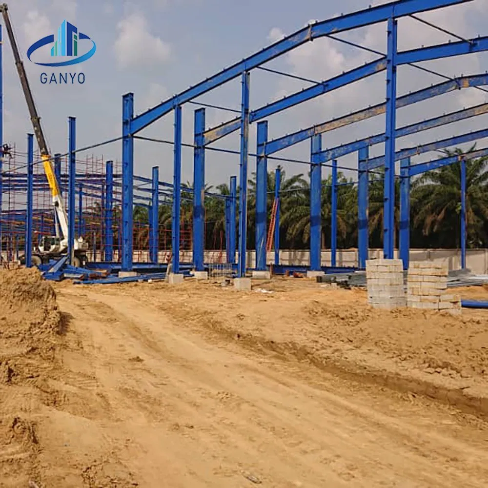 Pre Engineered Steel Structure Workshop for Production with Free Design