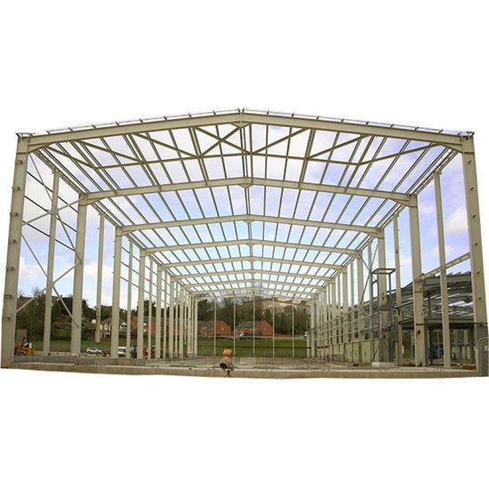 Light Steel Structure Design Building Material Storage Prefab Warehouse Recreational Facilities