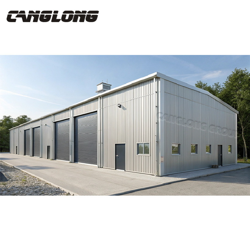 Cost-Effective Prefab Steel Distribution Center with Dock Loading and Ramp Systems