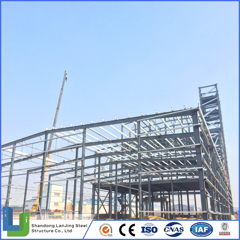 2025 New Series Steel Structure Prefabricated High Rise Construction Building for Industrial Workshop Plant