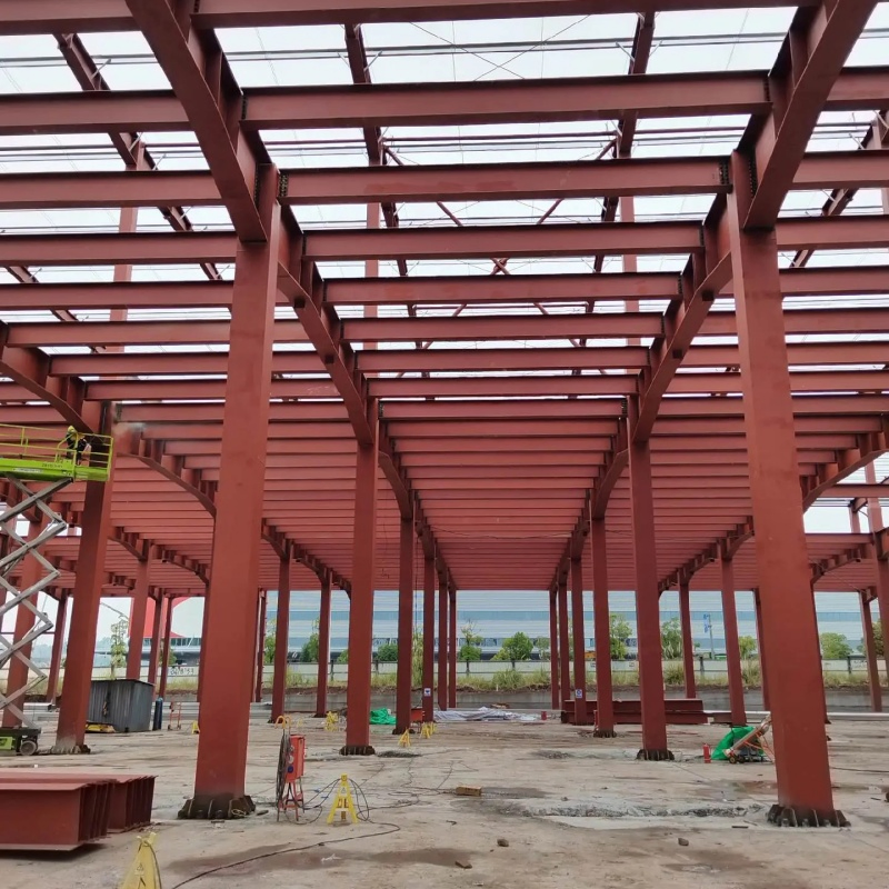 Thermal Insulated PU Panel Cold Storage Steel Structure Warehouse Building