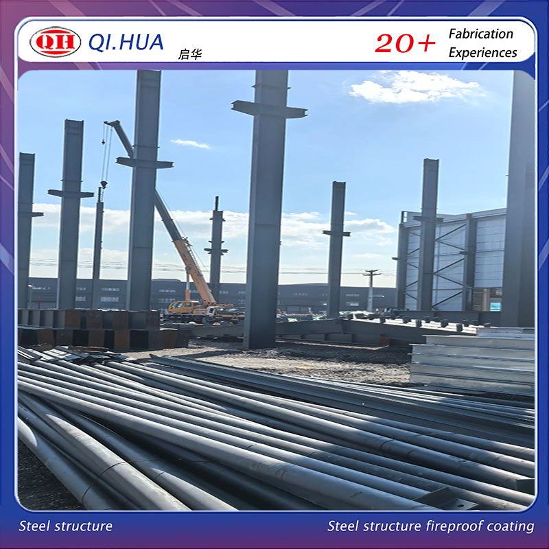 Multi Storey Prefab Building Steel Structure for Commercial and Industrial Use