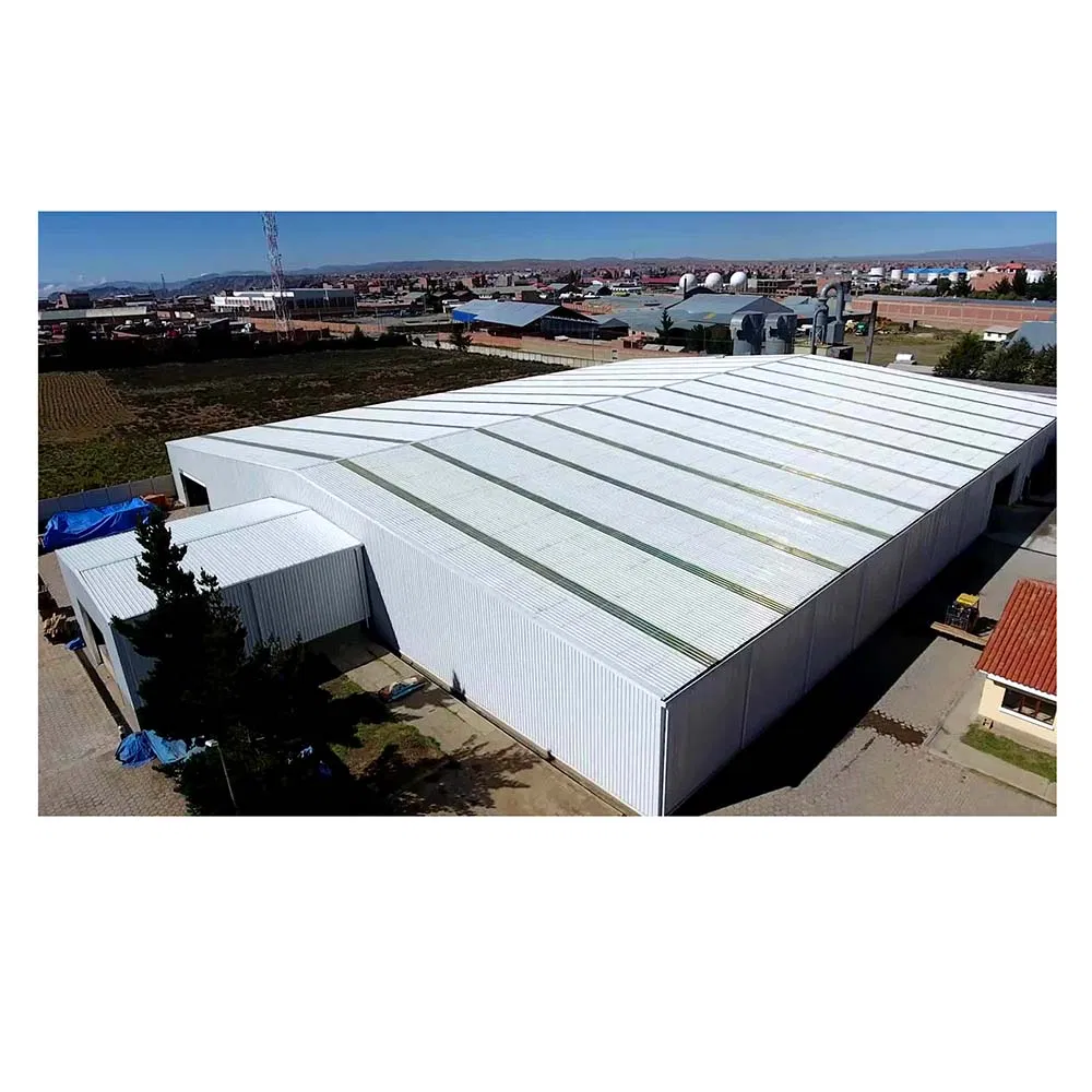 Industrial Metal Buildings Steel Frame Multi Span Steel Structure High Rise Multi Gable Steel Building Factory for Sale