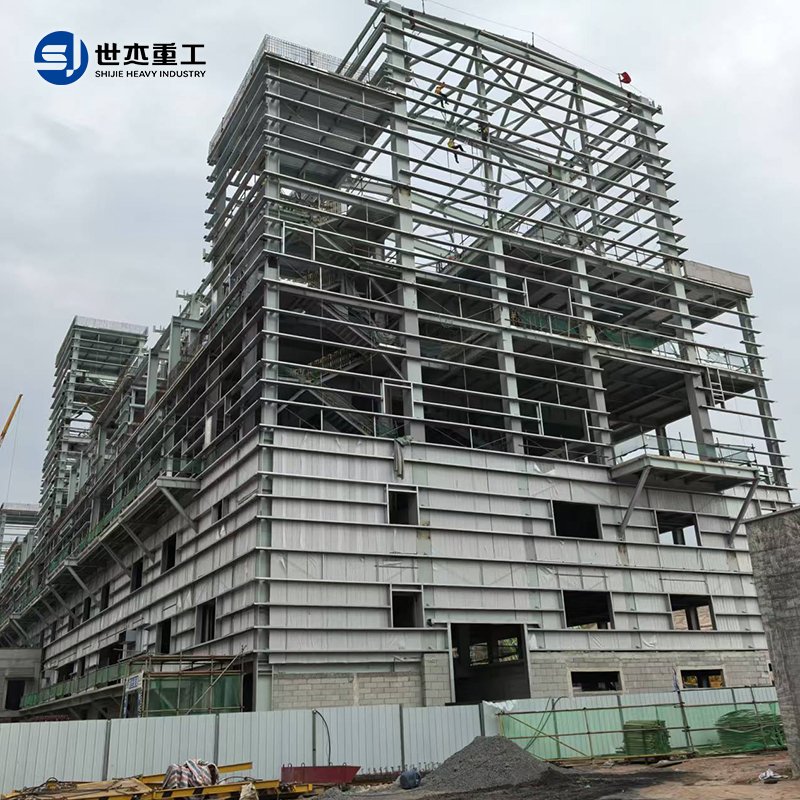 Frame Steel Structure &amp; China Factory Supply Industrial Prefabricated Customized Steel Structure Engineered Building