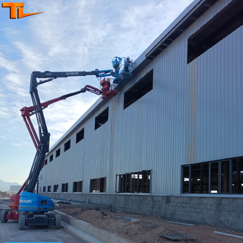 China Construction Industrial Metal Prefab Prefabricated Steel Frame Structure Factory Warehouse Building