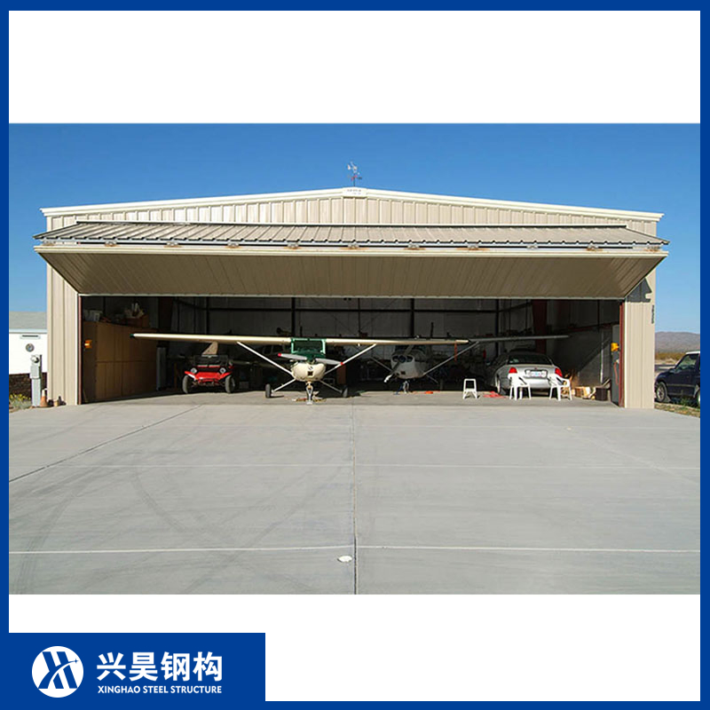 Customized Prefabricated Steel Structure Building Aircraft Hangar for Car Showroom and Train Station and Hangar and Bridge and Stadium