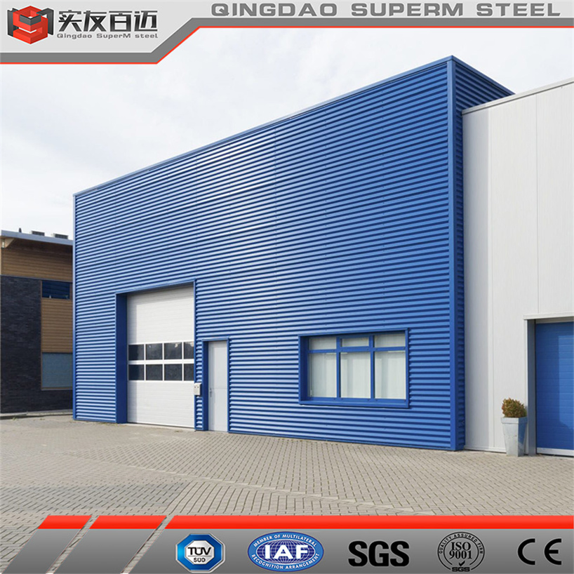 Light Steel Structure Frame Residential House Industrial Steel Storage Warehouse /Steel Cold Room/Production Workshop Buildings for Sale