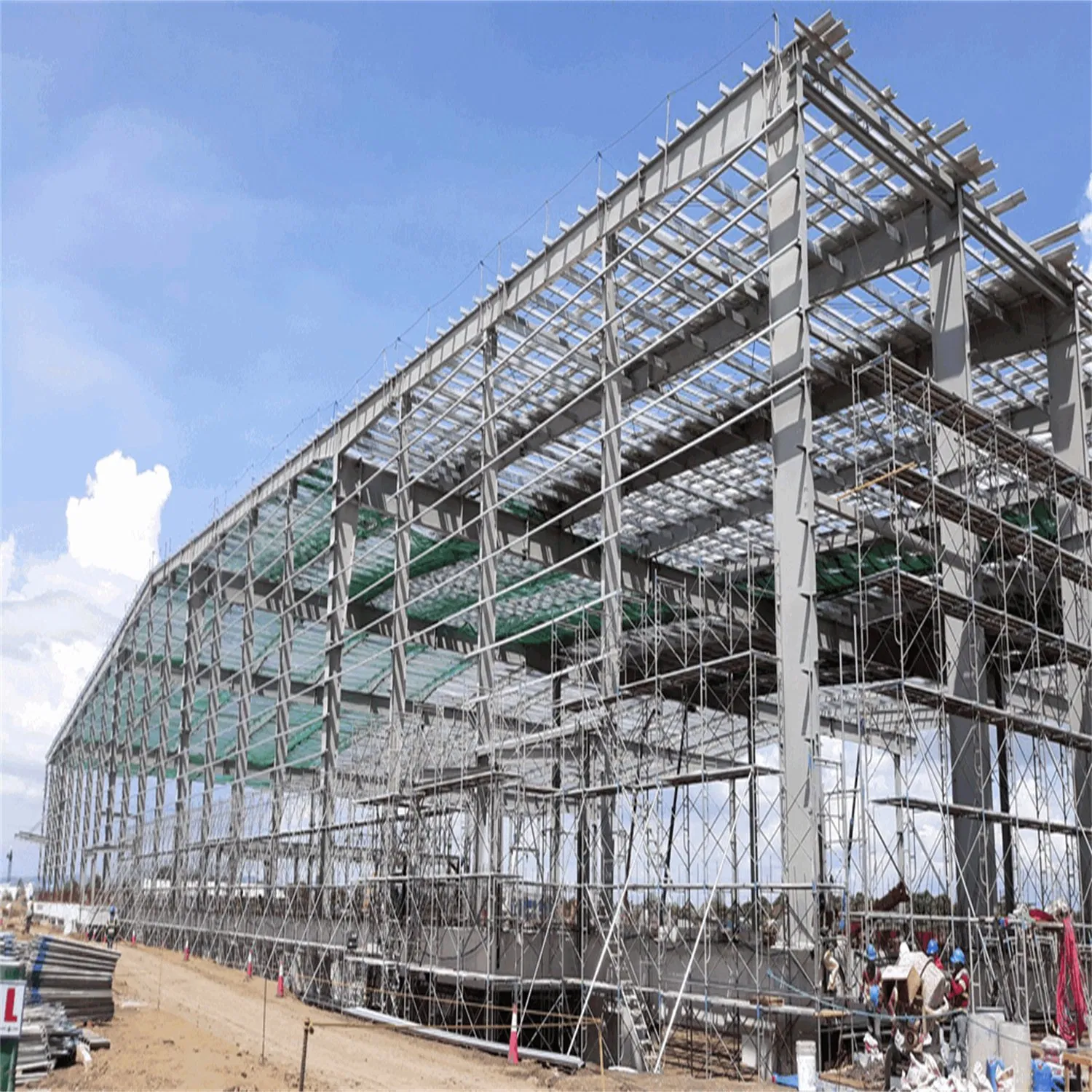 Customized Steel Building Prefab Steel Structure Workshop for Industrial Production Use