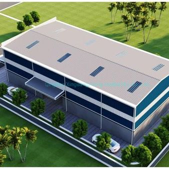 Factory Prefabricated Steel Structure Organic Fertilizer Production Workshop Warehouse