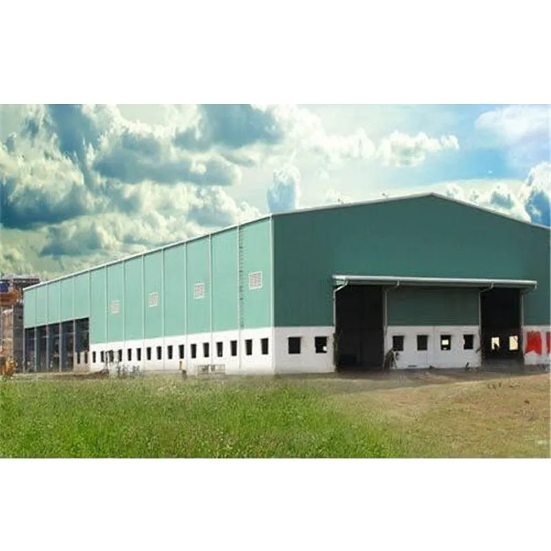 Prefabricated Wide Span Large Building Warehouse Steel Structure Workshop Pre Engineerd Building