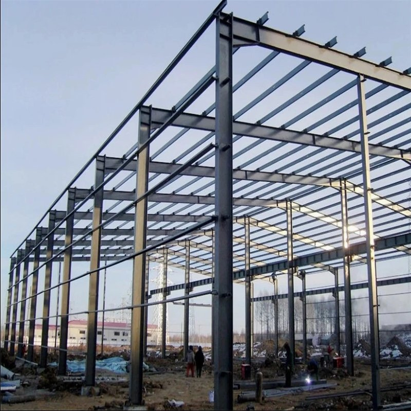Prefabricated Construction Steel Structure Agricultural Storage Steel Structure Building