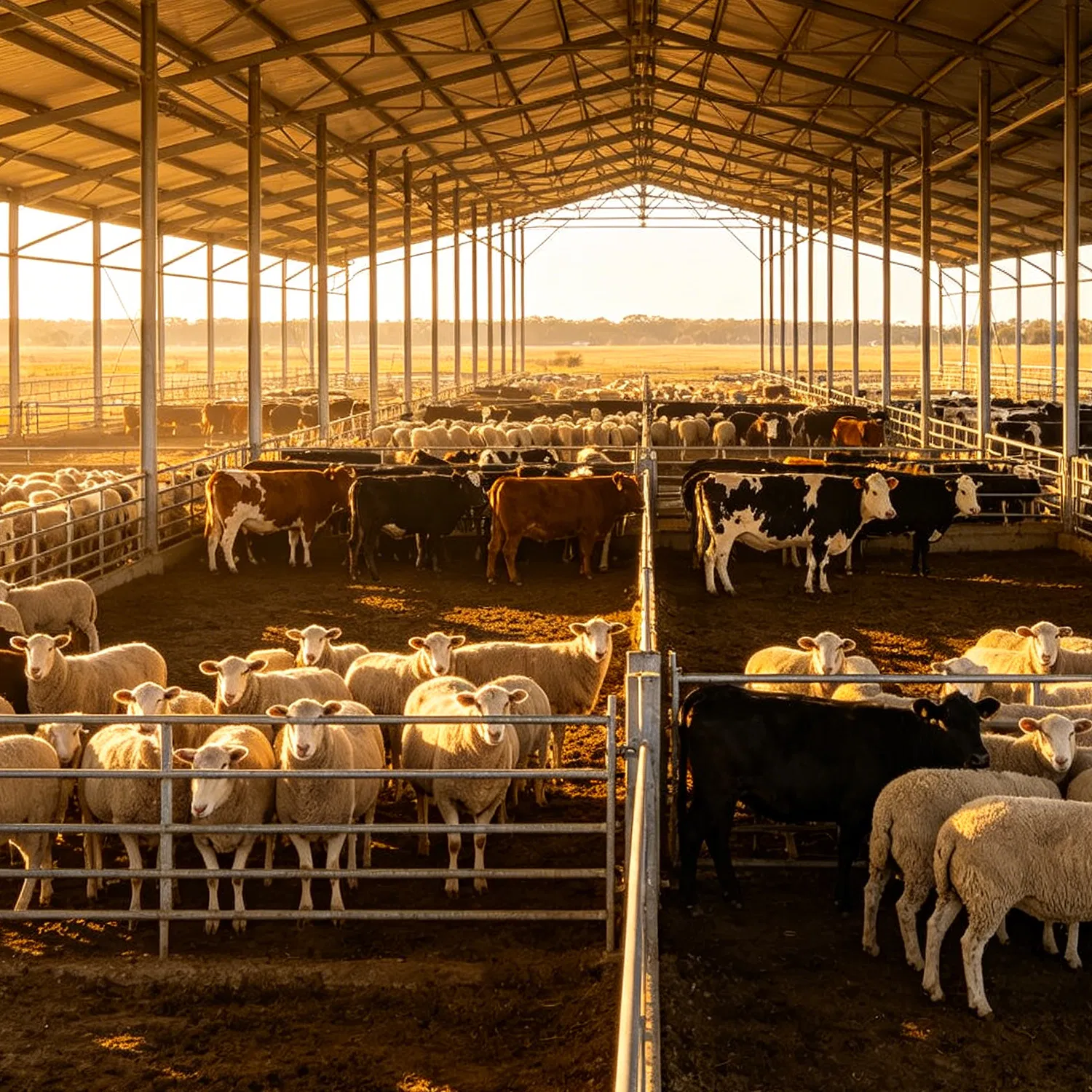 Advanced Prefabricated Low Carbon H Beam Light Steel Structure Workshop for Enhanced Dairy Production