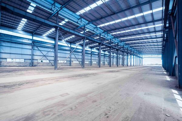 Construction Industrial Agricultural Prefabricated Storage Prefab Light Steel Structure Metal Warehouse / Workshop Building