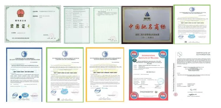 Certificates