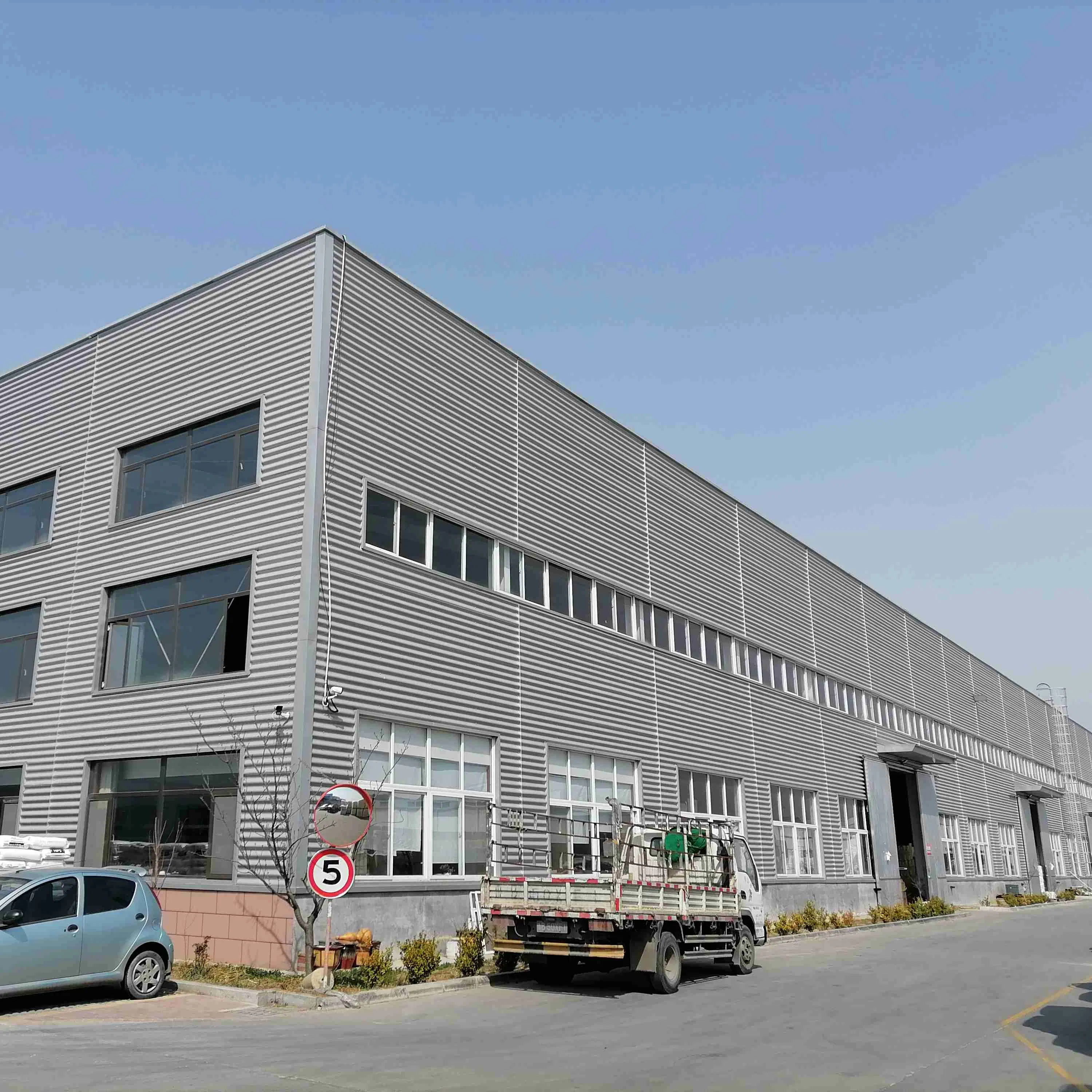 Steel Structure Tile Processing Workshop Plant