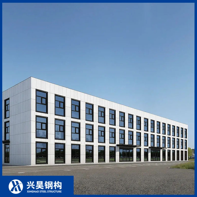 Modern Commercial Prefabricated House Steel Frame Structure Warehouse Building for Industrial Storage and Workshop Construction