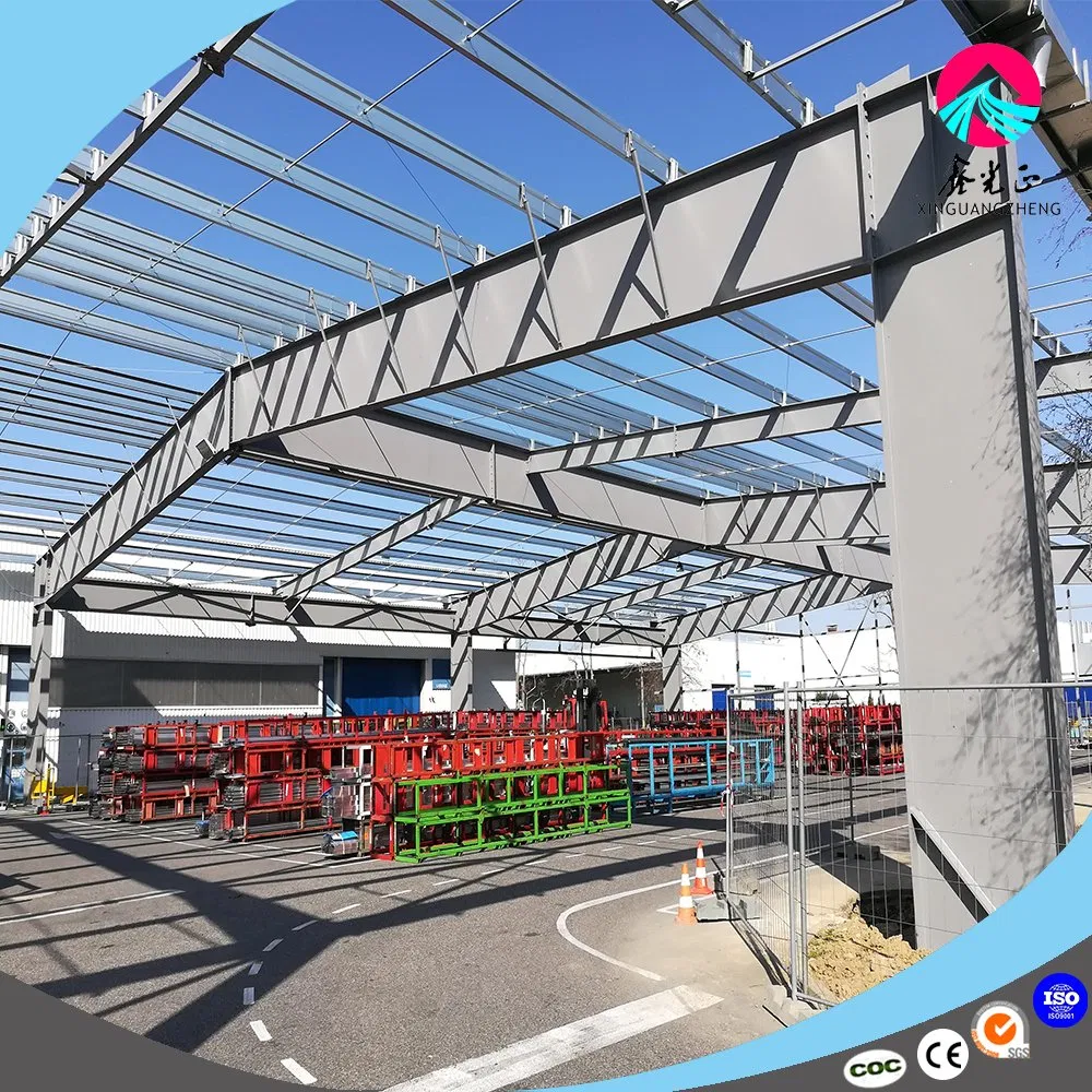 Prefab Light Metal Construction Steel Structure Prefabricated Broiler Products Processing Plant