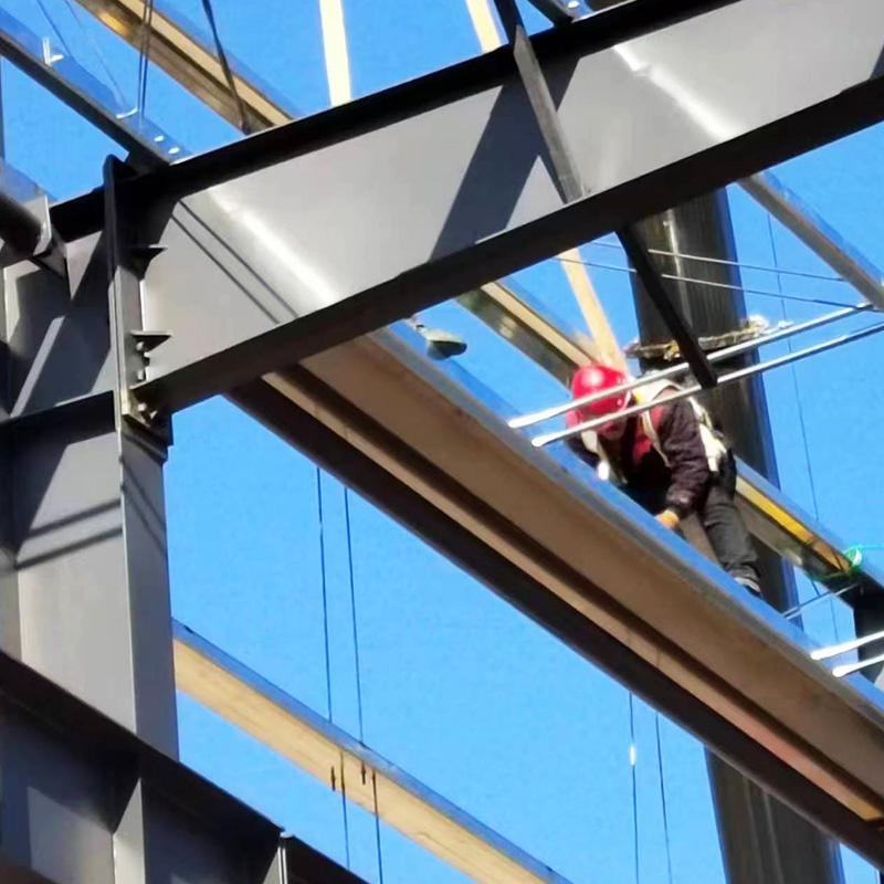 Soundproof Steel Structure Workshop for Noisy Industrial Production Areas