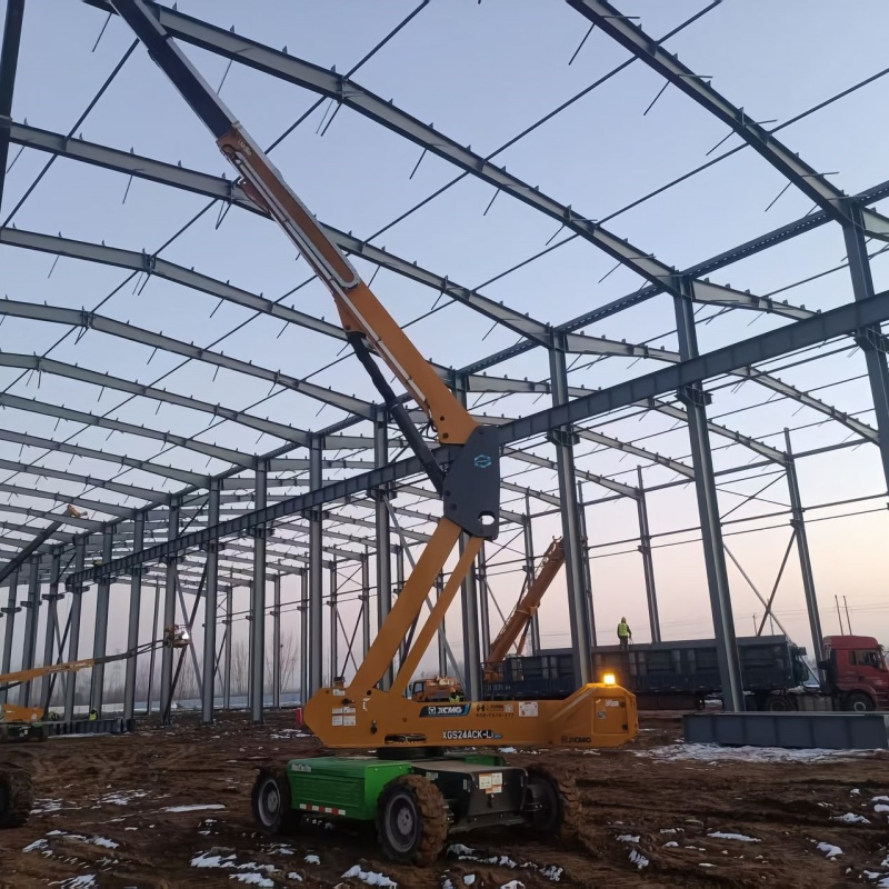 Multi Span Industrial Steel Structure Storage Building for Logistics