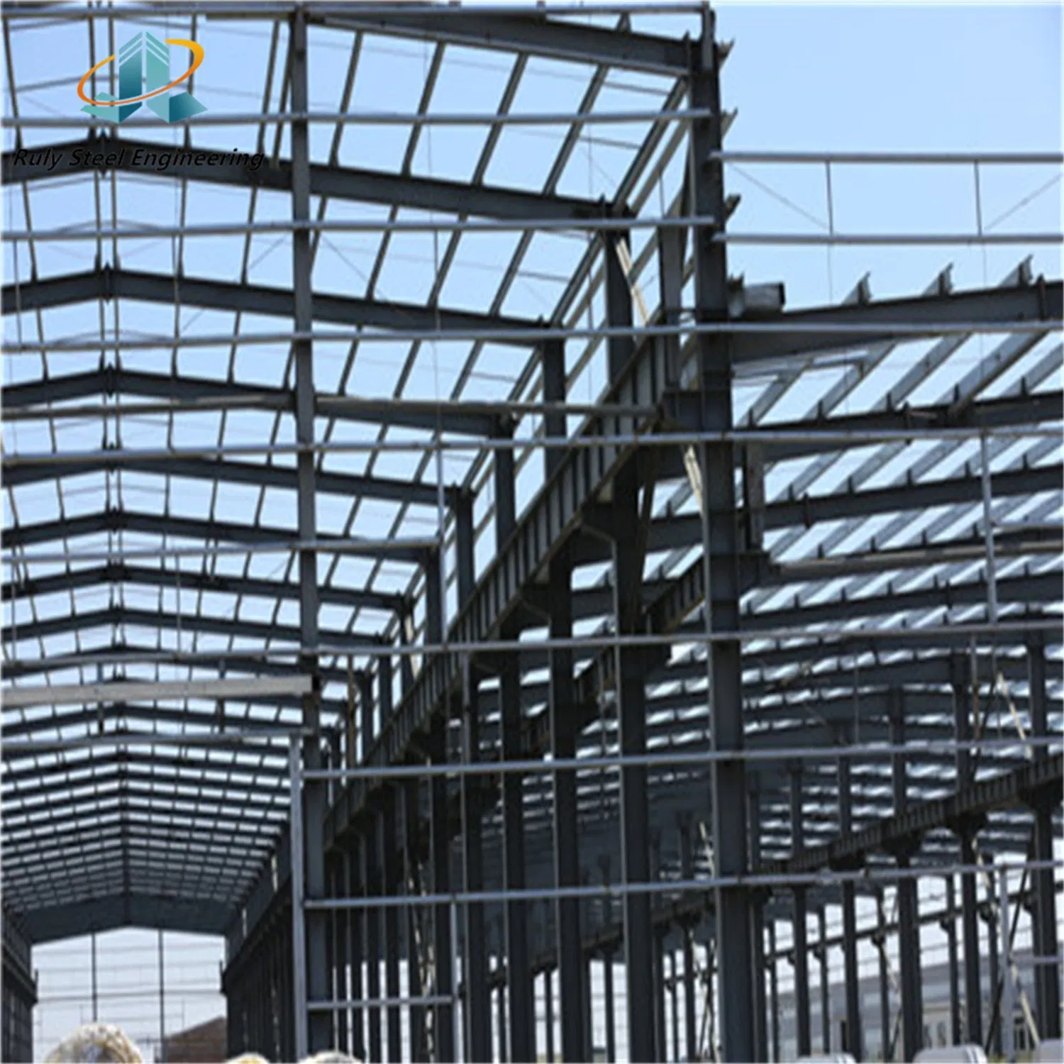 Large-Span Galvanized Steel Structure Pulp Processing Plant