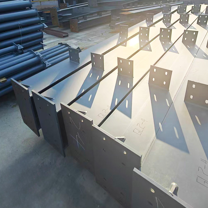 Seismic Resistant Multi Span Rigid Portal Frame Industrial Steel Structure Building