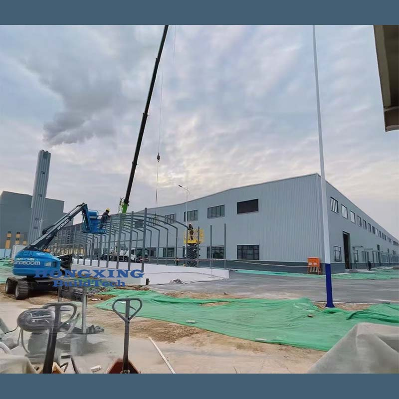 Durable Prefabricated Steel Waste Treatment Plant for Efficient Operations