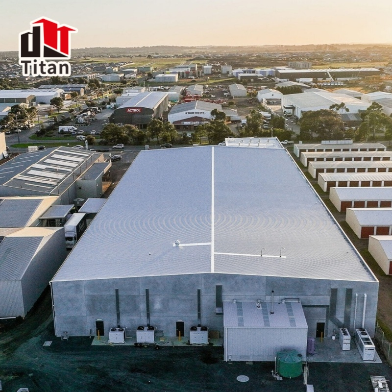 Pre Engineered Peb Modular Industrial Shed Steel Construction Building