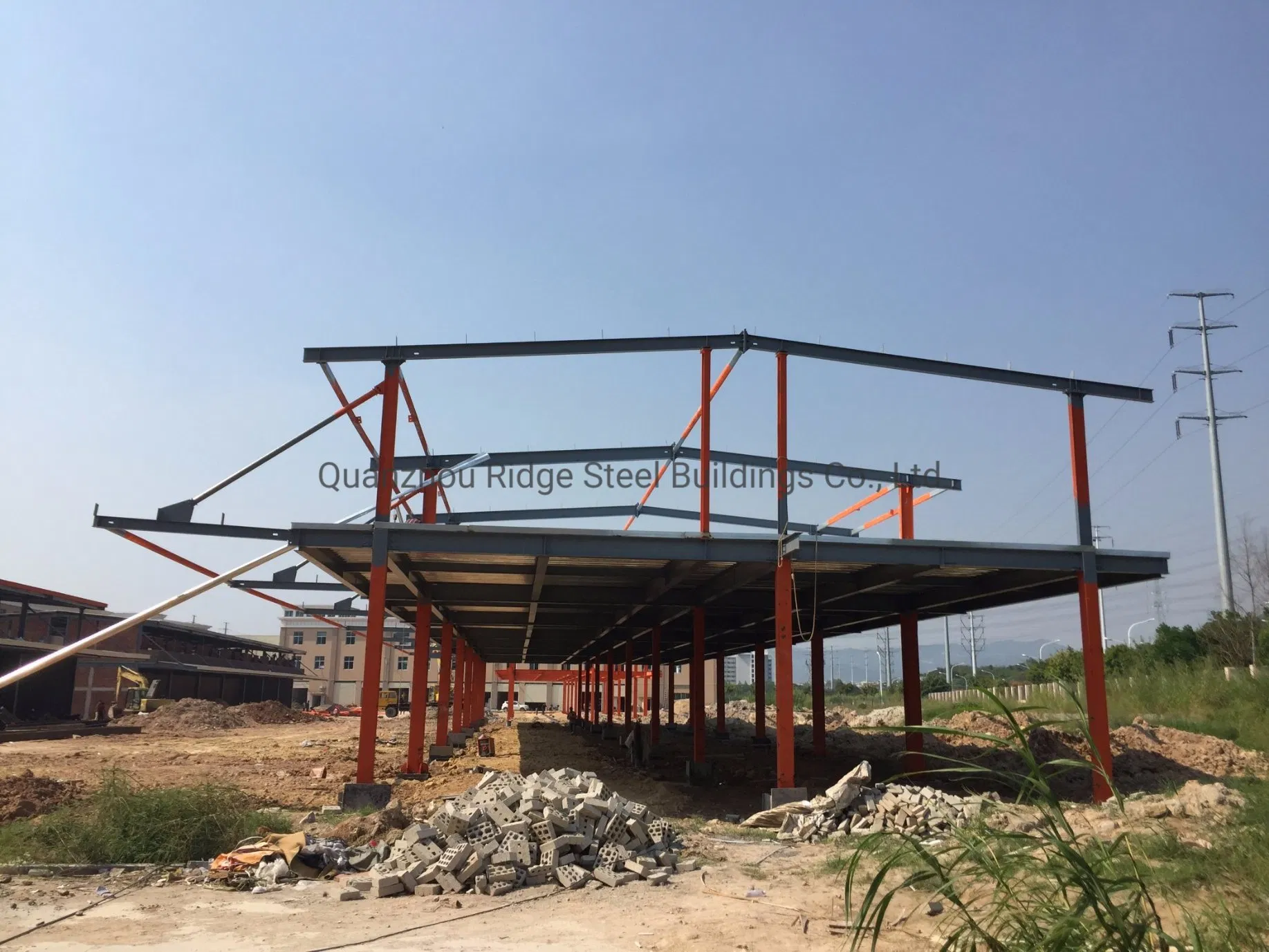 Light Type Standard Constructing Warehouses Workshop Multi Story Steel Structure Agricultural Metal Building