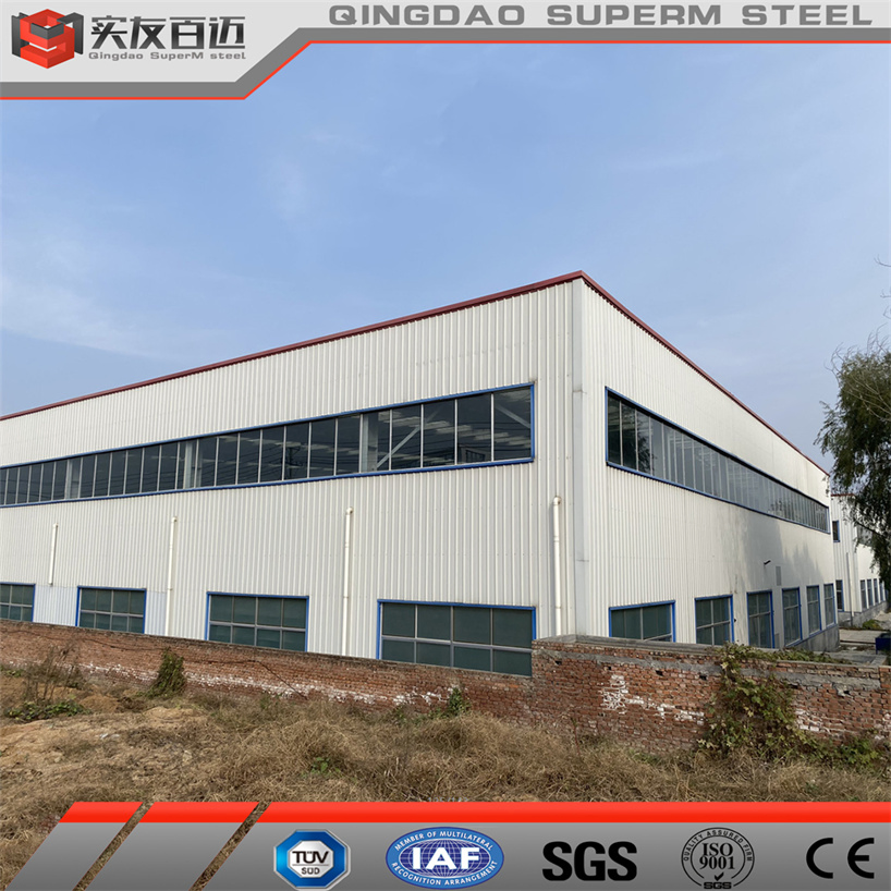 Light Steel Structure Frame Residential House Industrial Steel Storage Warehouse /Steel Cold Room/Production Workshop Buildings for Sale