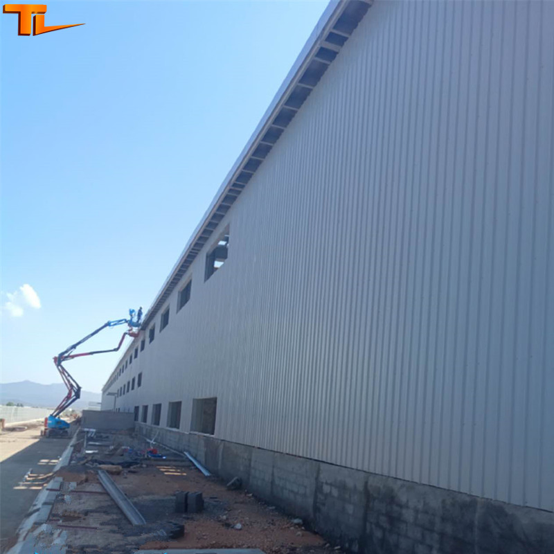 China Construction Industrial Metal Prefab Prefabricated Steel Frame Structure Factory Warehouse Building