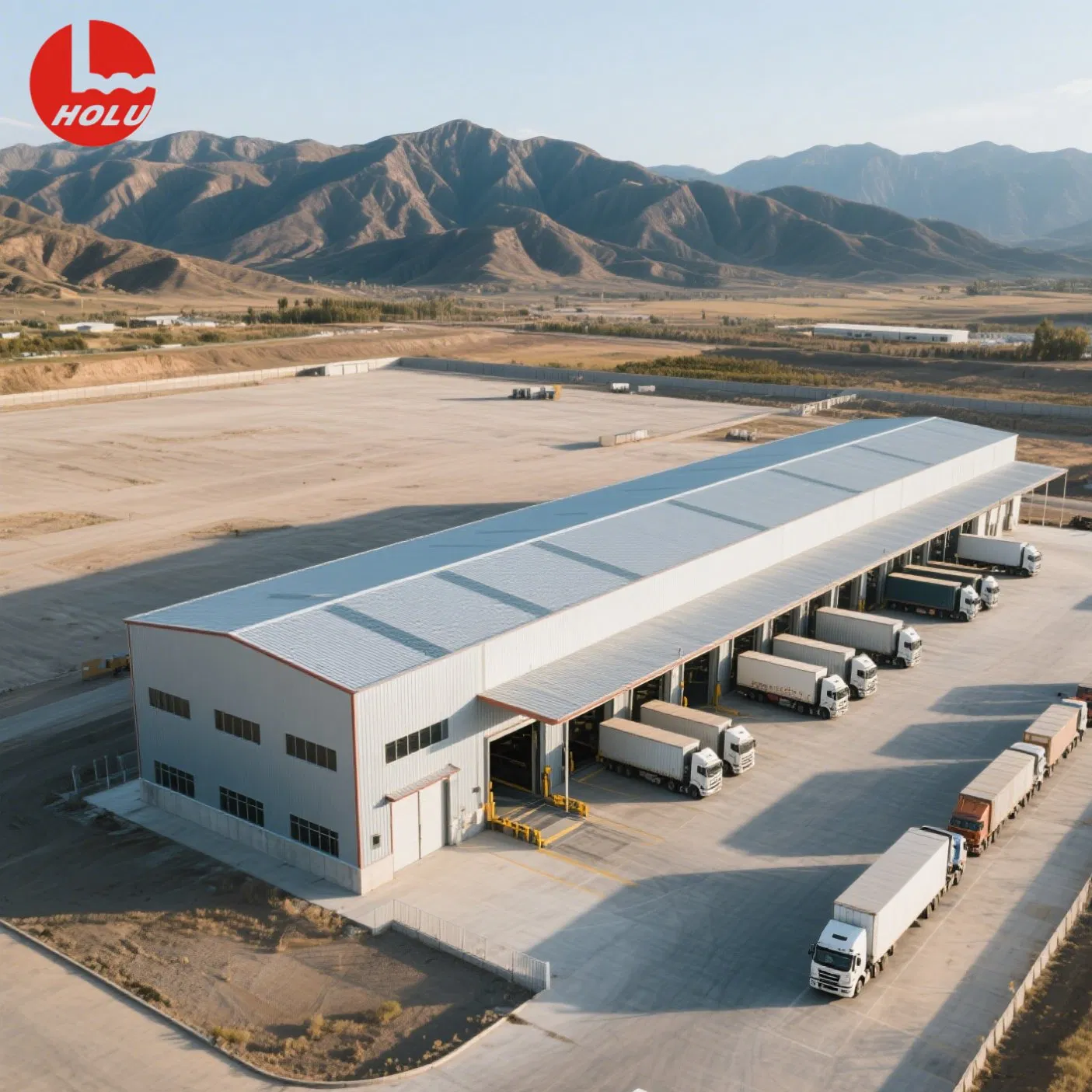 China Factory Good Price Prefabricated/Prefab Commercial Modular Capsule Mobile Container Construction Steel Structure Light House Workshop Warehouse Building