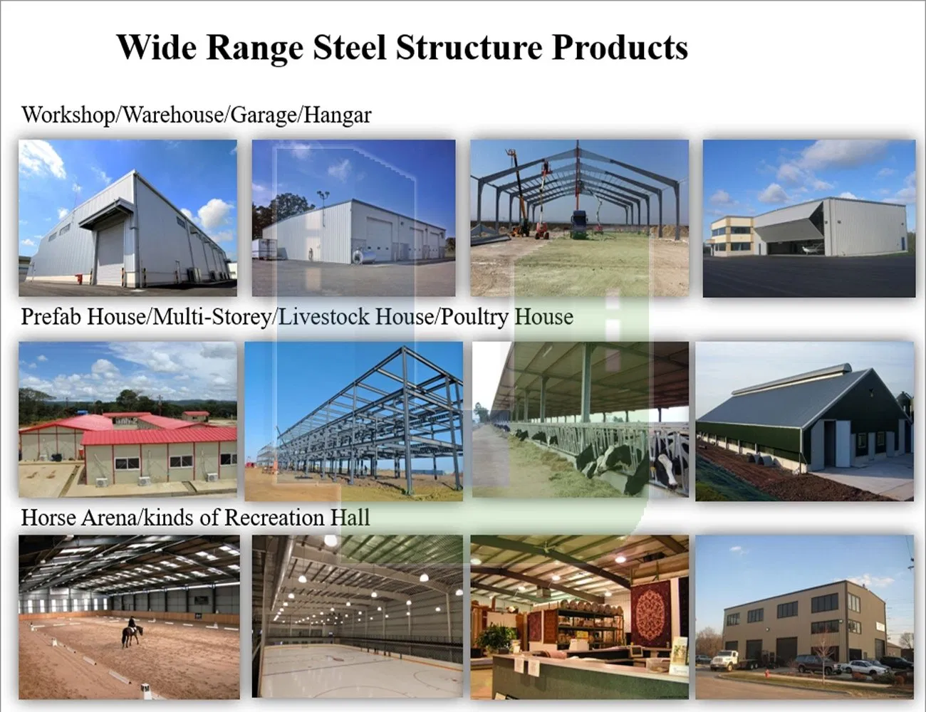 Steel Structure Workshop and Hangar Building in South America