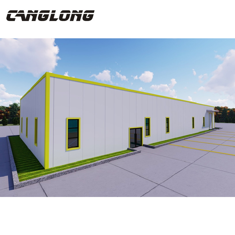 China Fireproof Galvanized Q345 Peb Pre Engineered Steel Structure Materials Warehouse Building in Argentina