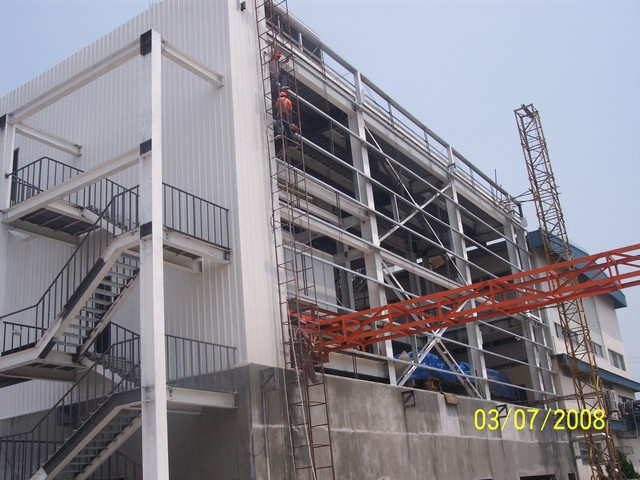 Steel Structure Oil Processing Plant Prefabricated Oil Plant From China