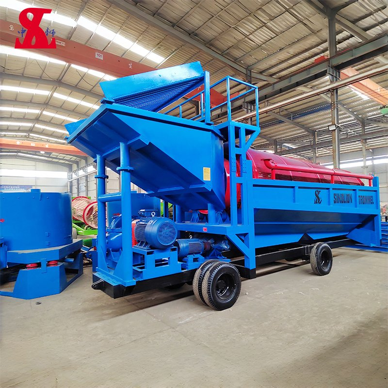 Efficient Heavy-Duty Gold Washing Plant Gold Mining Equipment for Alluvial Processing Needs