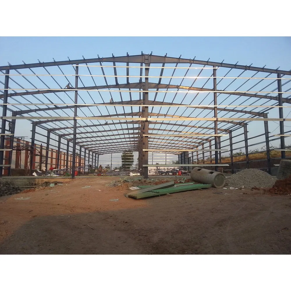 China Pre-Engineered Insulated Steel Space Frame Buildings of Peb Structure with Solar Panels