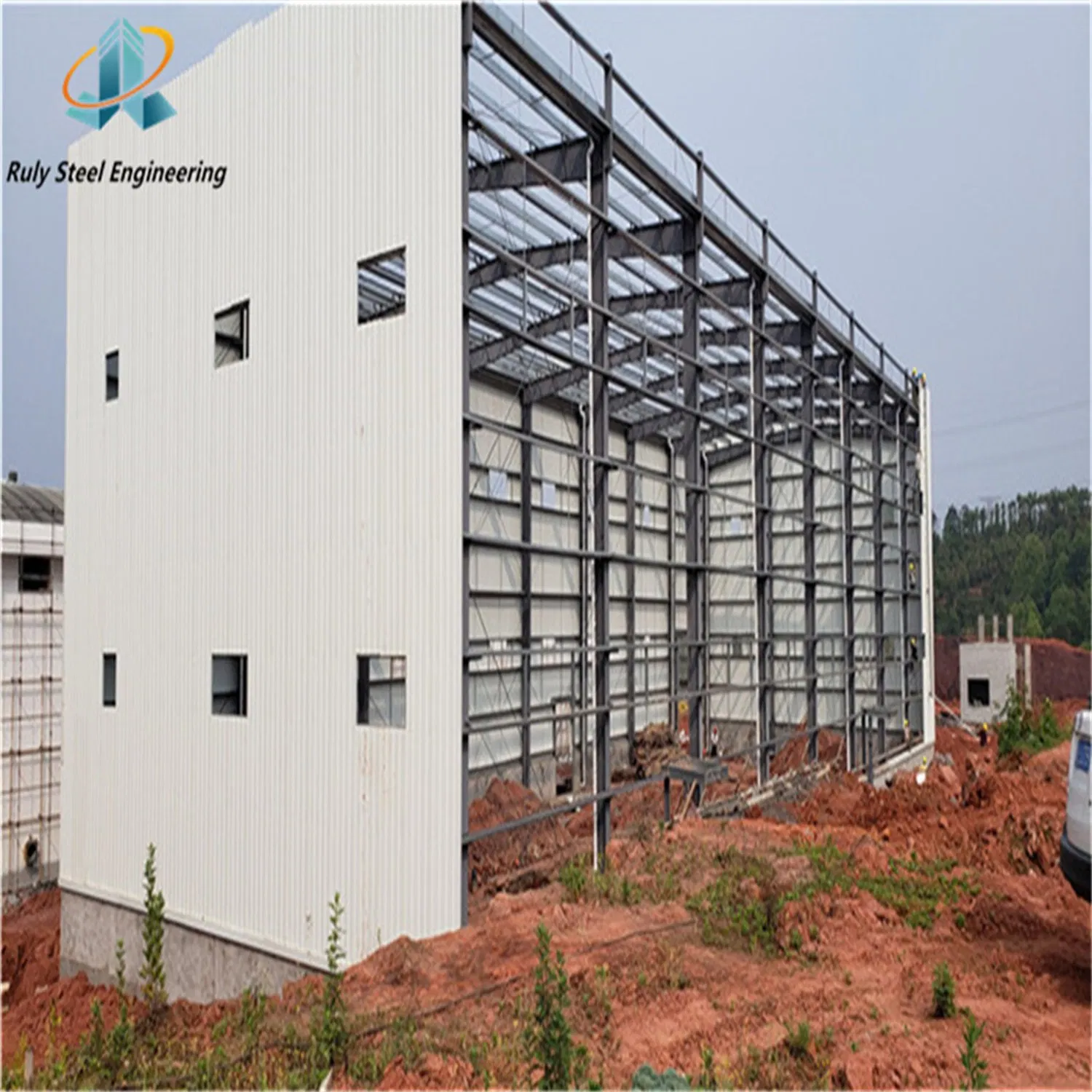Fast Assembly Single Story Steel Structure Durable Workshop