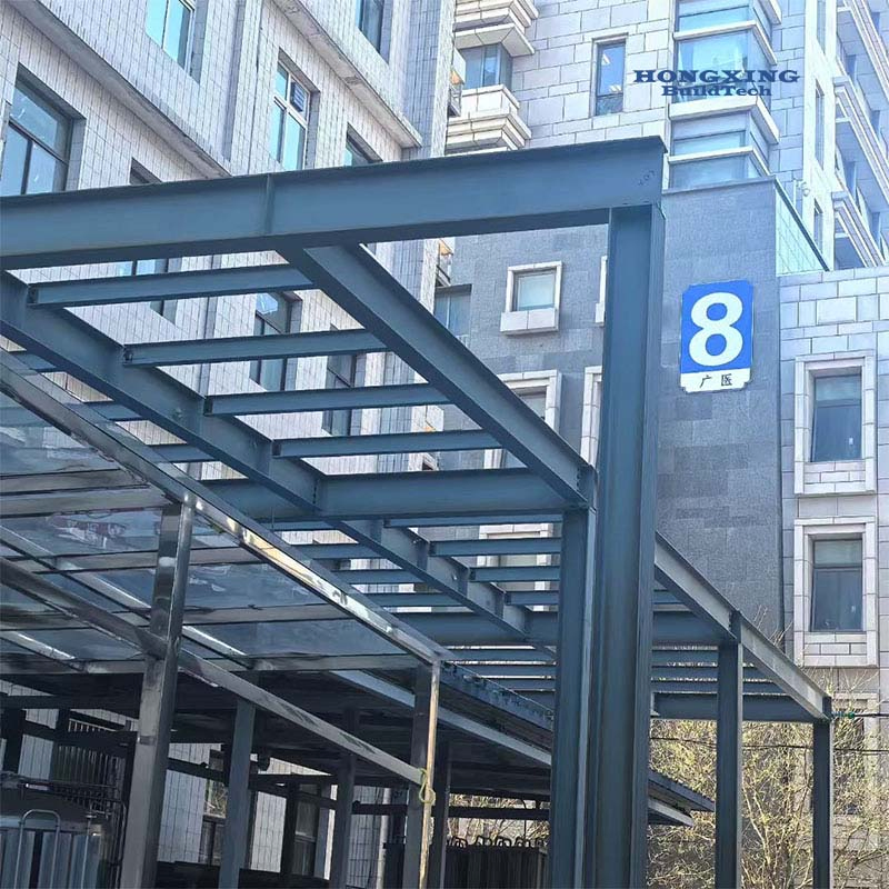 Pre-Engineered Steel Frame Commercial Building Durable Multi-Story Metal Structure for Light Industry, Warehouse &amp; Office Mixed-Use Projects