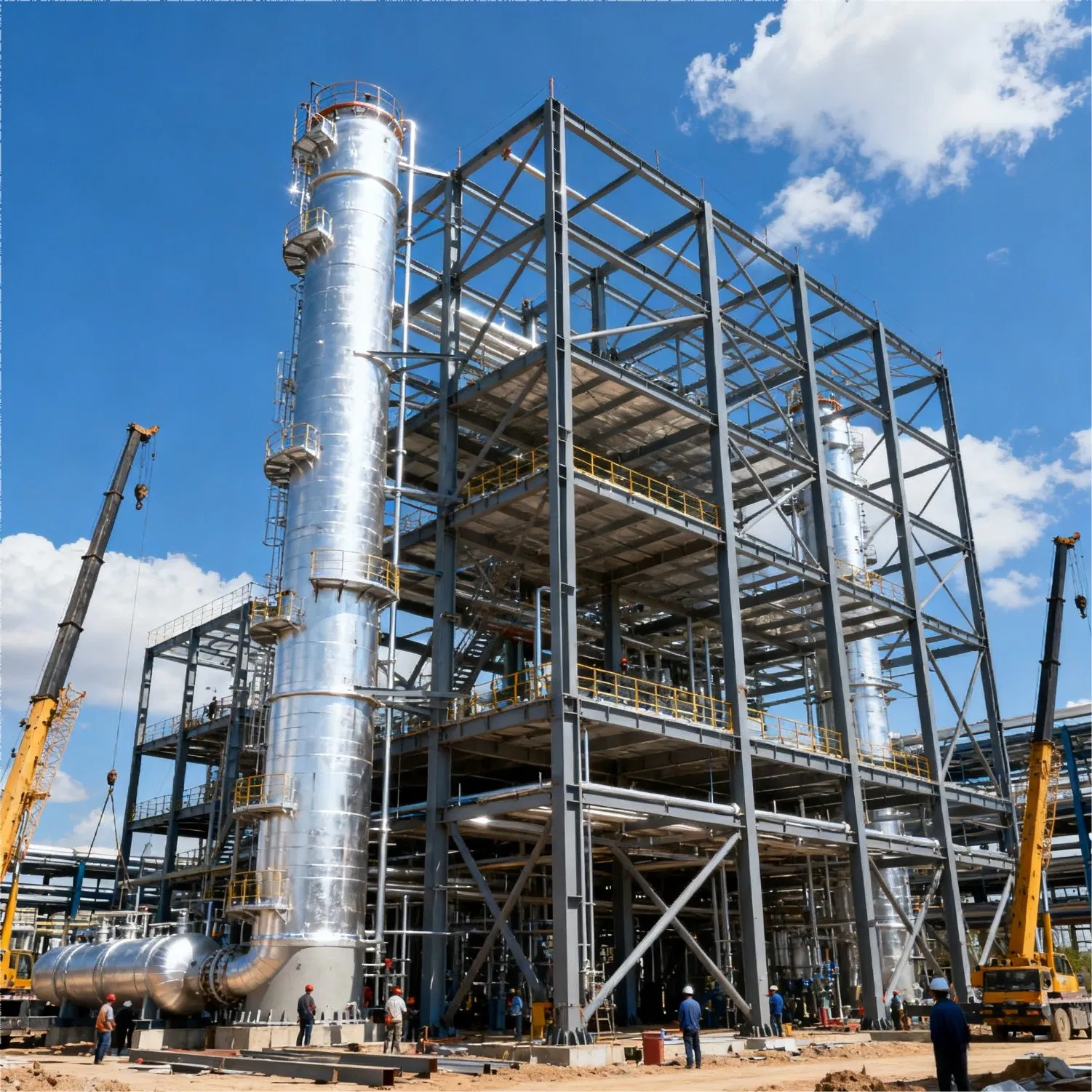 Modern Prefab Steel Structure Workshop with Quick Assembly Design Solutions