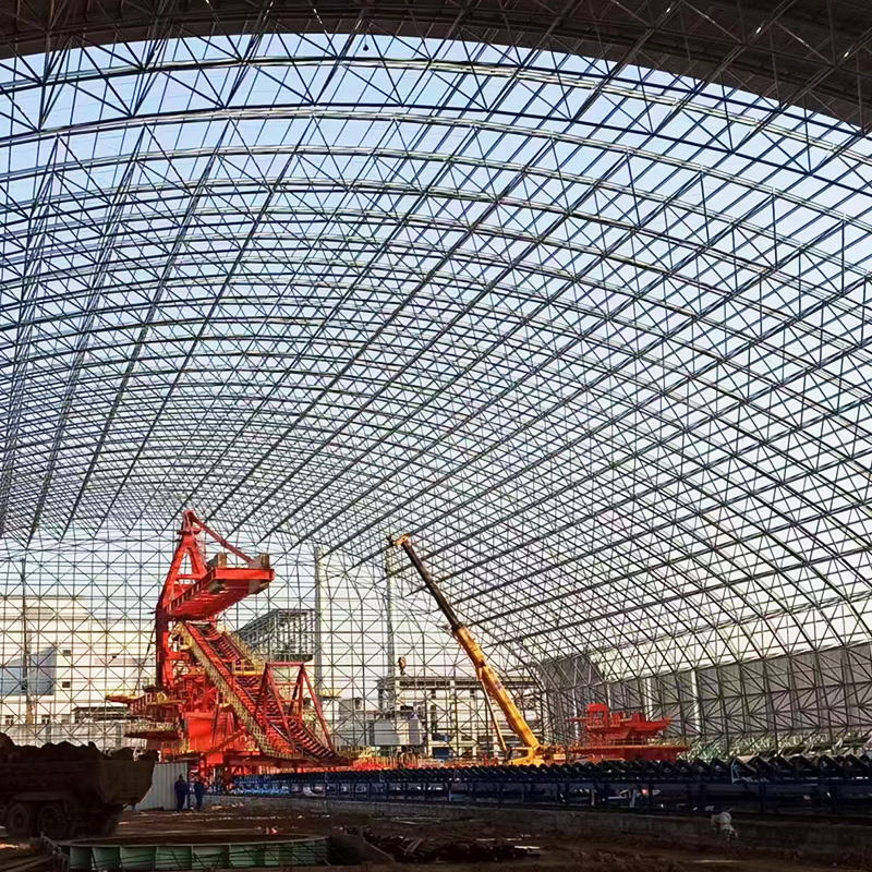 Soundproof Steel Structure Workshop for Noisy Industrial Production Areas