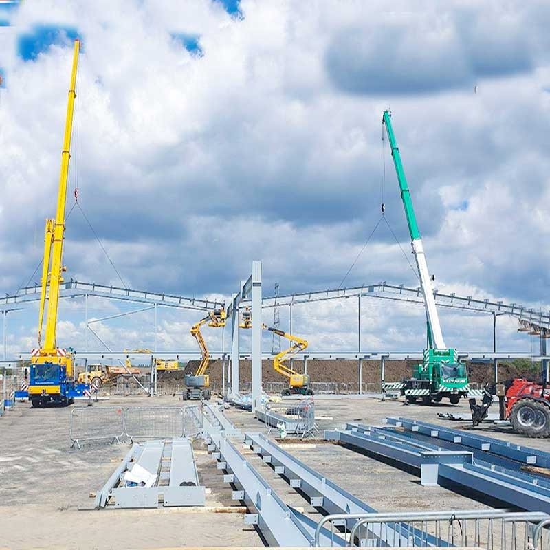 Quick Assembly Eco Friendly Logistics Facility Prefabricated Steel Structure Workshop Plant House