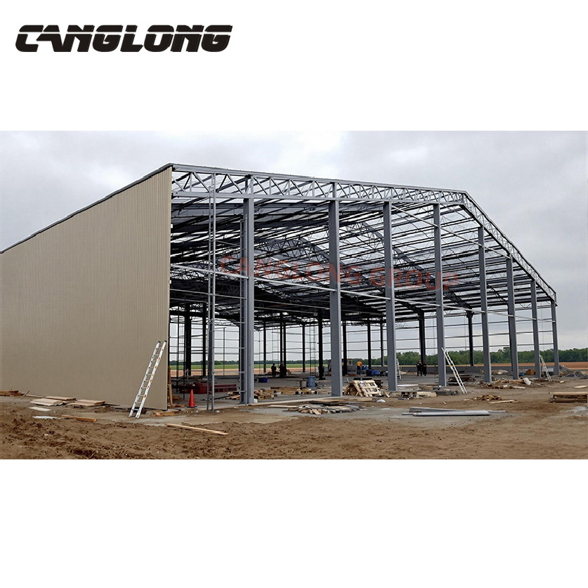 Cost-Effective Prefab Steel Distribution Center with Dock Loading and Ramp Systems