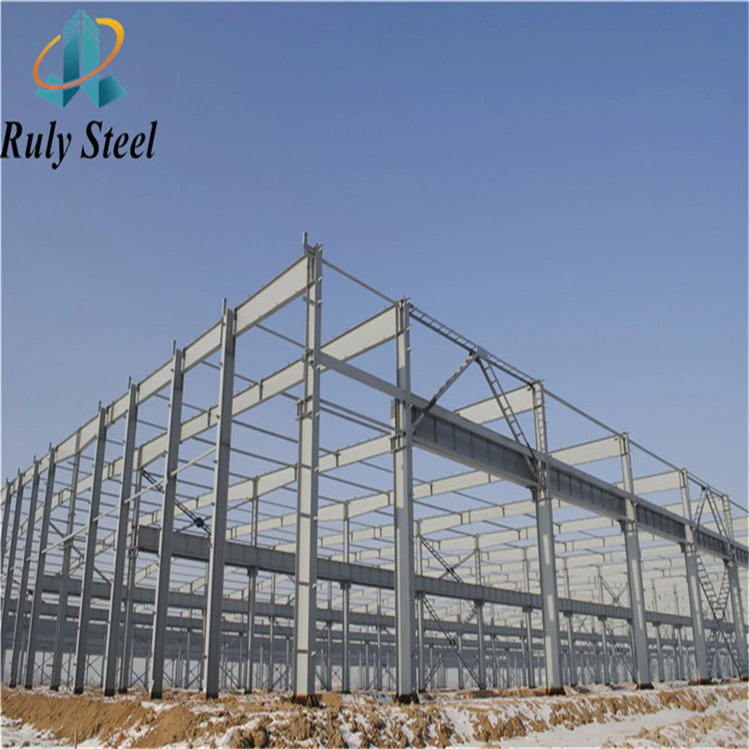 Prefabricated Metal Structure Building Construction Steel Logistics Center