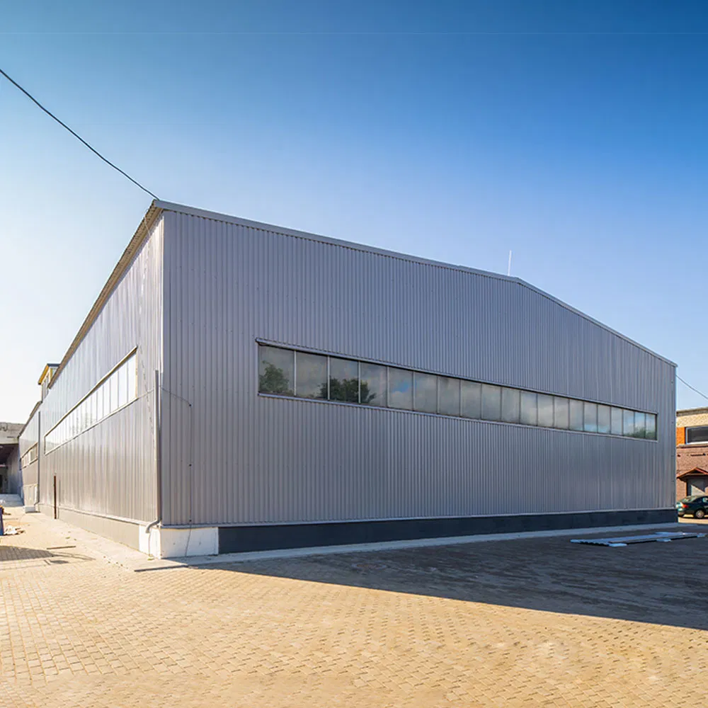 Modern Industrial Park Factory Steel Structure H Beam Sandwich Panel Building